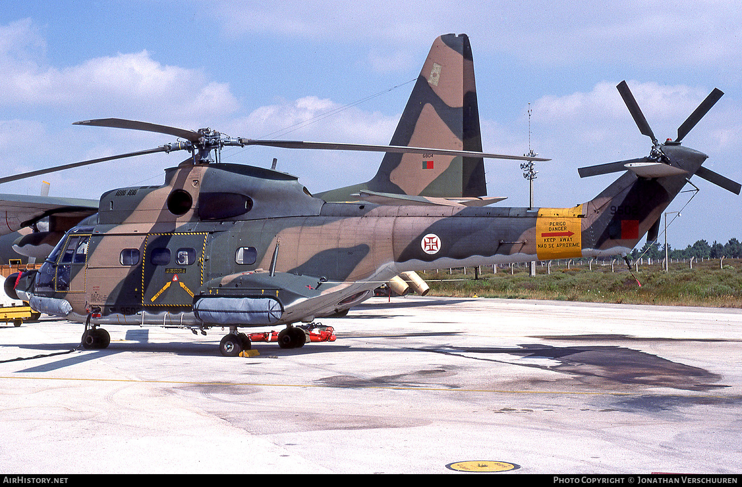 Aircraft Photo of 9502 | Aerospatiale SA-330H Puma | Portugal - Air Force | AirHistory.net #227306