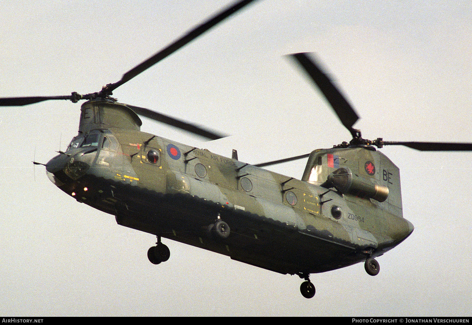 Aircraft Photo of ZD984 | Boeing Vertol Chinook HC1 (352) | UK - Air Force | AirHistory.net #227335