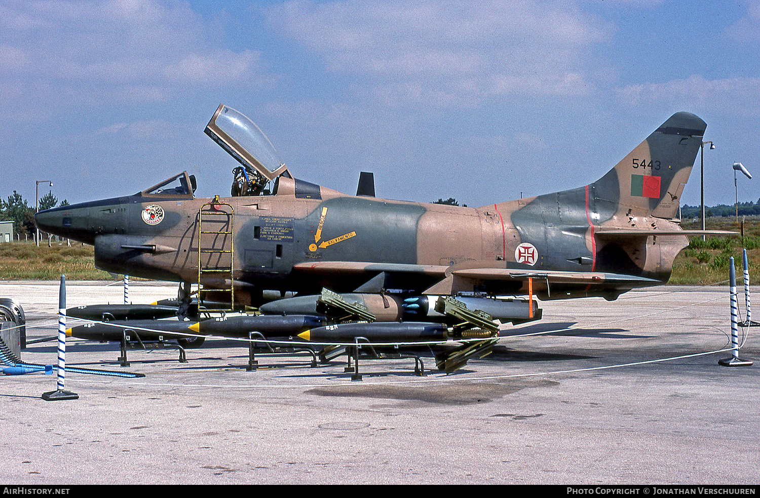 Aircraft Photo of 5443 | Fiat G-91R/3 | Portugal - Air Force | AirHistory.net #227350