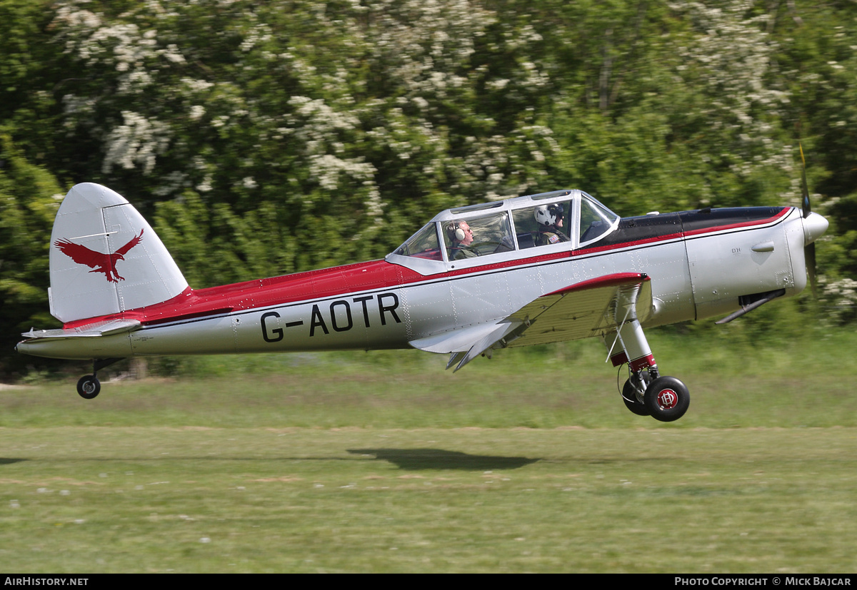 Aircraft Photo of G-AOTR | De Havilland DHC-1 Chipmunk Mk22 | AirHistory.net #227353