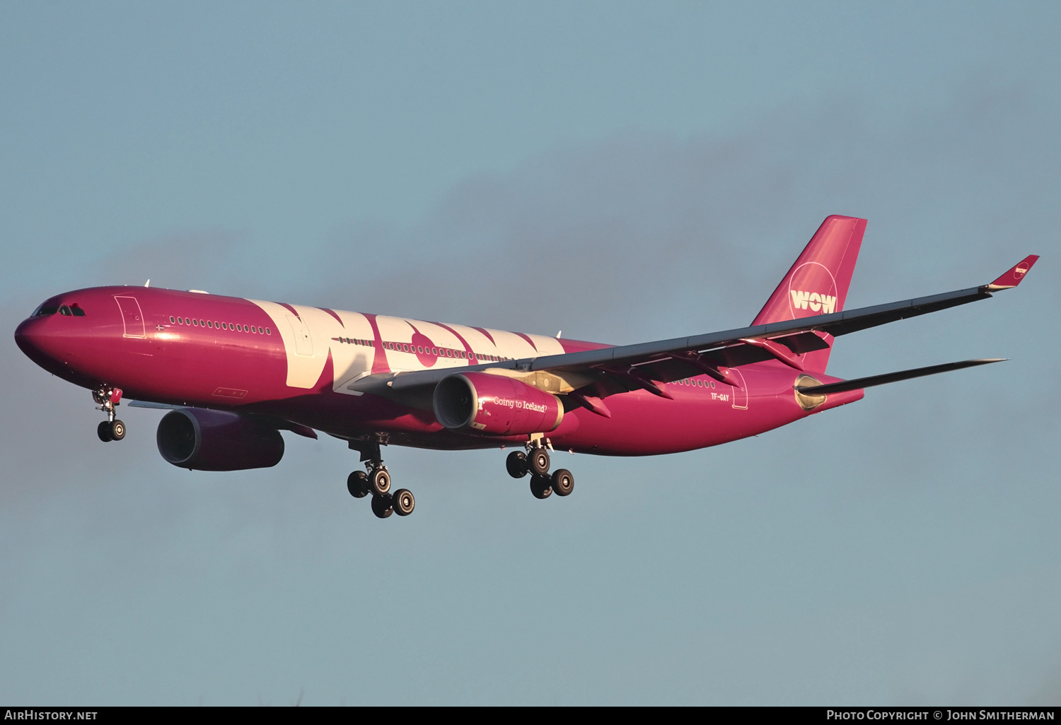 Aircraft Photo of TF-GAY | Airbus A330-343E | WOW Air | AirHistory.net #227358