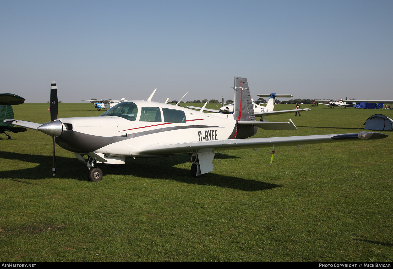 Aircraft Photo of G-BYEE | Mooney M-20K 231 | AirHistory.net #227361