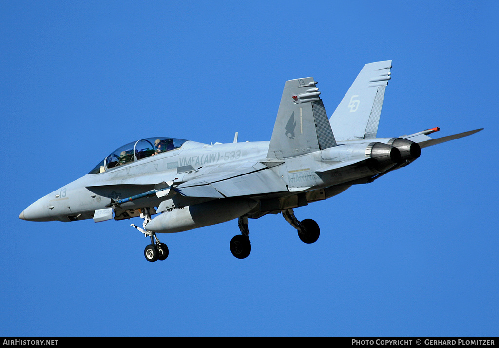 Aircraft Photo of 164738 | McDonnell Douglas F/A-18D Hornet | USA - Marines | AirHistory.net #227366