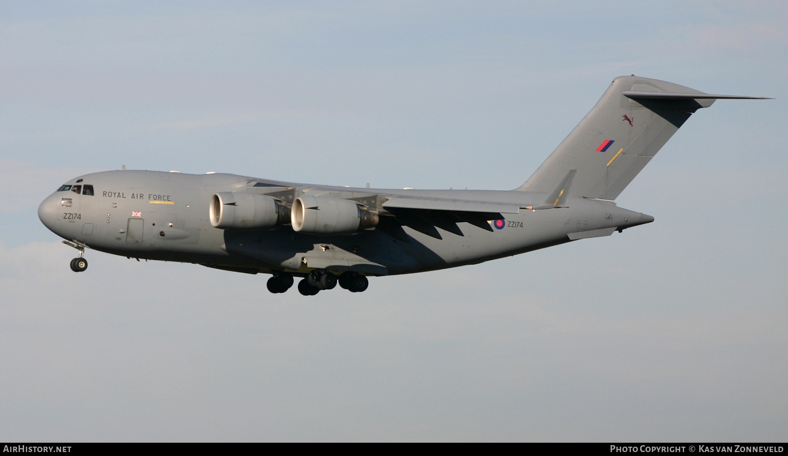 Aircraft Photo of ZZ174 | Boeing C-17A Globemaster III | UK - Air Force | AirHistory.net #227371