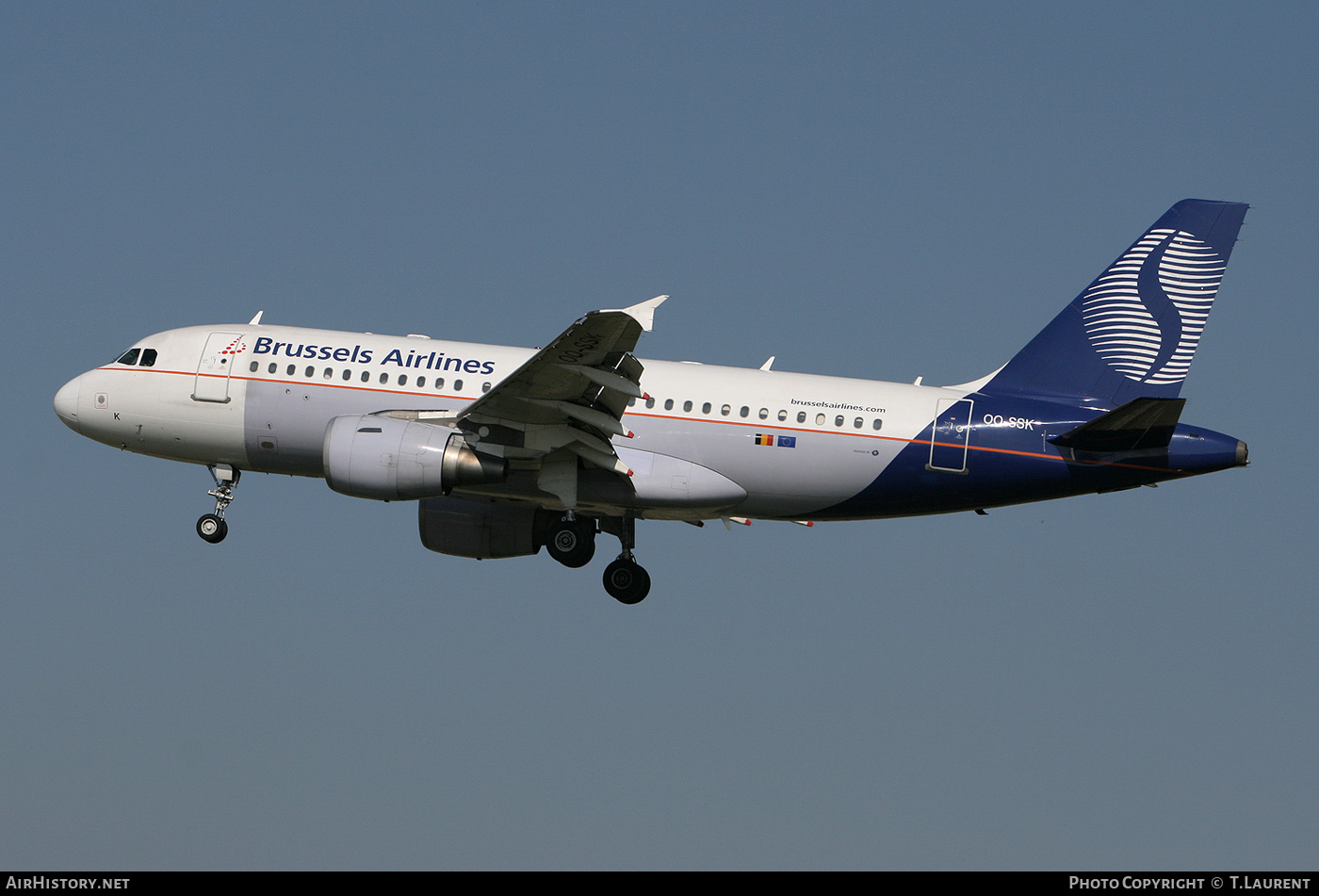Aircraft Photo of OO-SSK | Airbus A319-112 | Brussels Airlines | AirHistory.net #227379