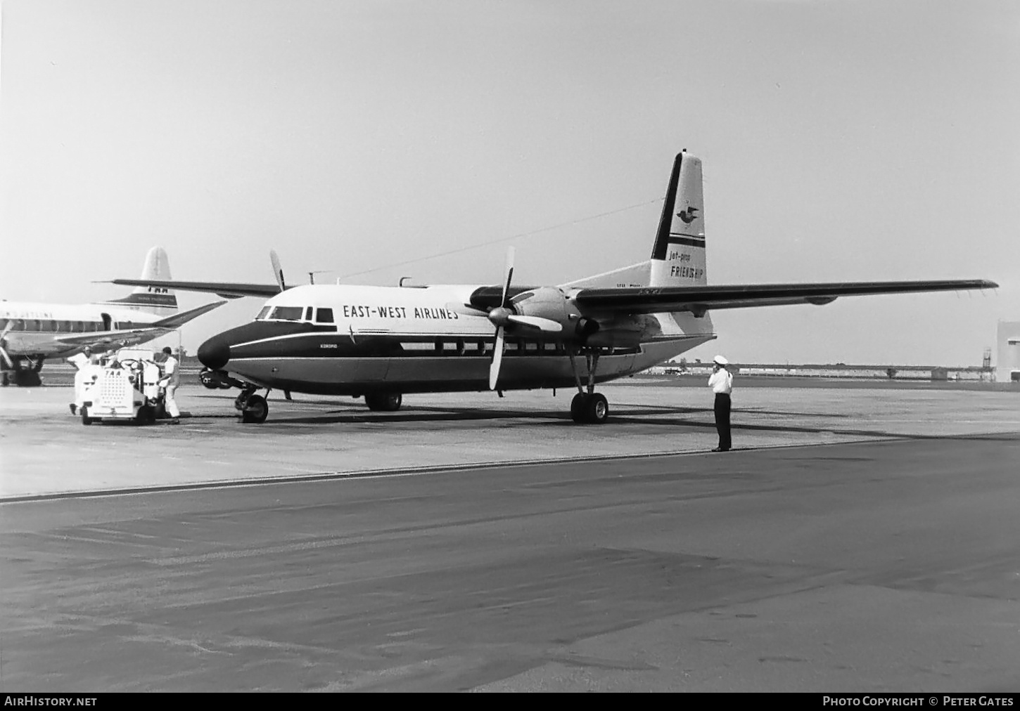 Aircraft Photo of VH-EWH | Fokker F27-100 Friendship | East-West Airlines | AirHistory.net #227381