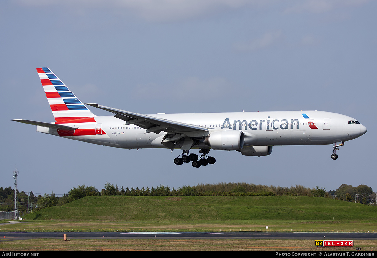Aircraft Photo of N755AN | Boeing 777-223/ER | American Airlines | AirHistory.net #227395