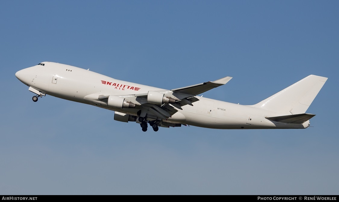 Aircraft Photo of N716CK | Boeing 747-4B5F/SCD | Kalitta Air | AirHistory.net #227413