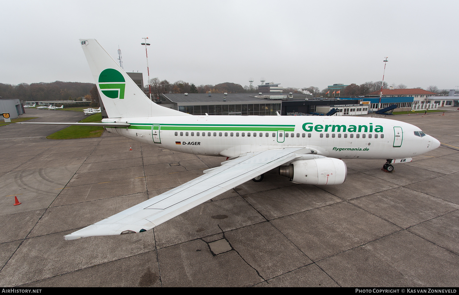 Aircraft Photo of D-AGER | Boeing 737-75B | Germania | AirHistory.net #227433