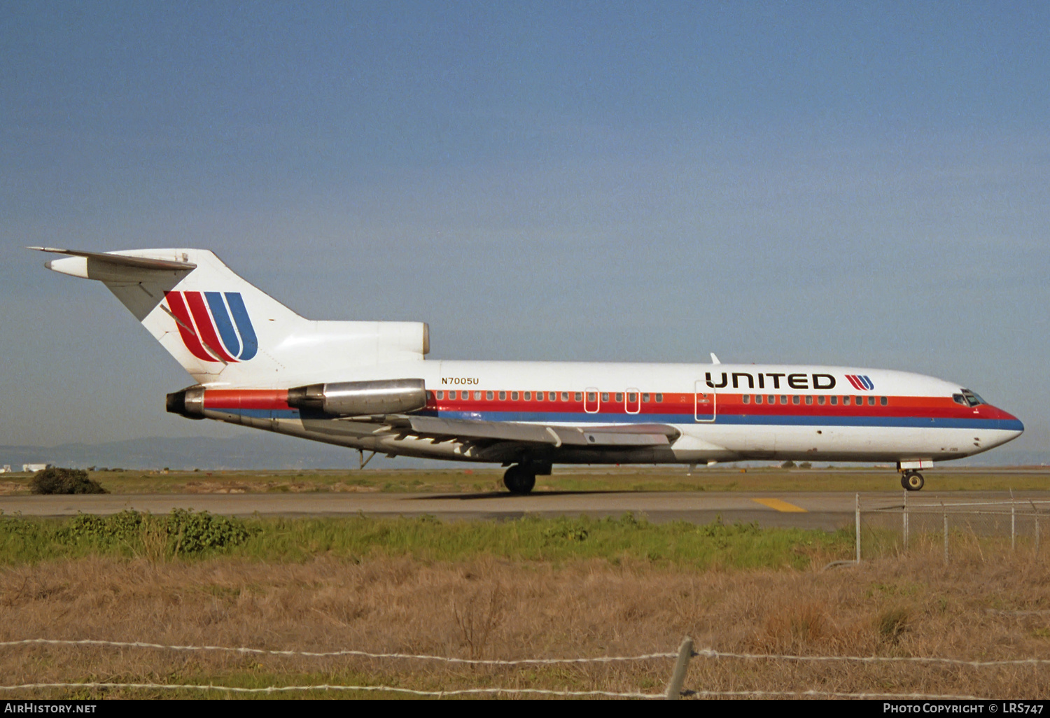 Aircraft Photo of N7005U | Boeing 727-22 | United Airlines | AirHistory.net #227450