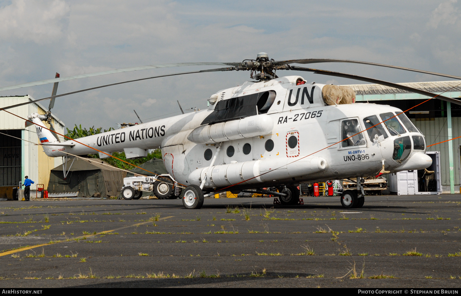 Aircraft Photo of RA-27065 | Mil Mi-8MTV-1 | United Nations | AirHistory.net #227461