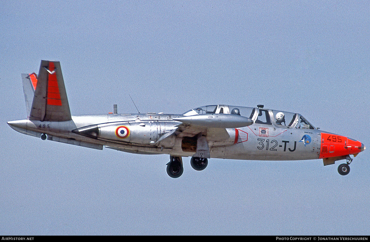 Aircraft Photo of 495 | Fouga CM-170 Magister | France - Air Force | AirHistory.net #227486