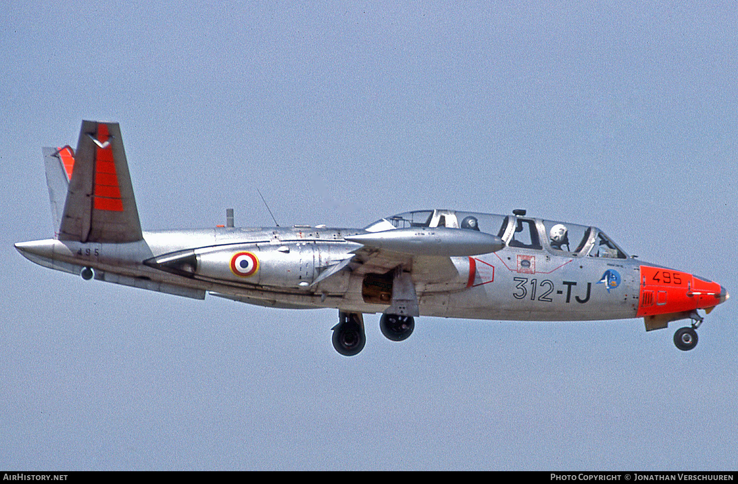 Aircraft Photo of 495 | Fouga CM-170R Magister | France - Air Force | AirHistory.net #227486