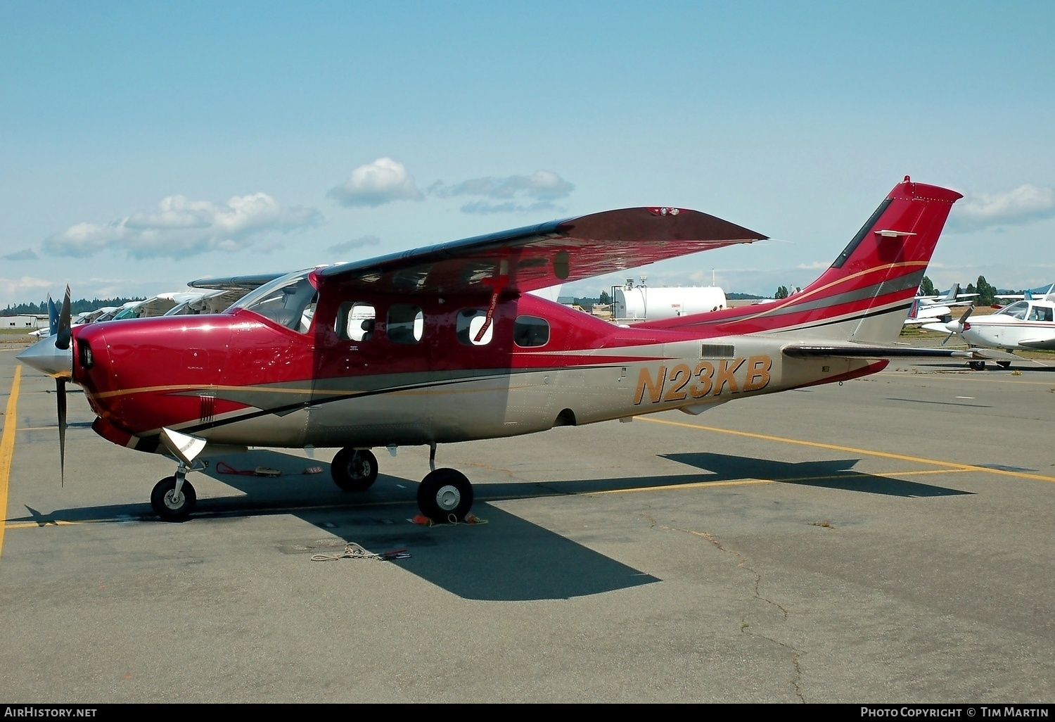 Aircraft Photo of N23KB | Cessna P210R Pressurized Centurion | AirHistory.net #227514