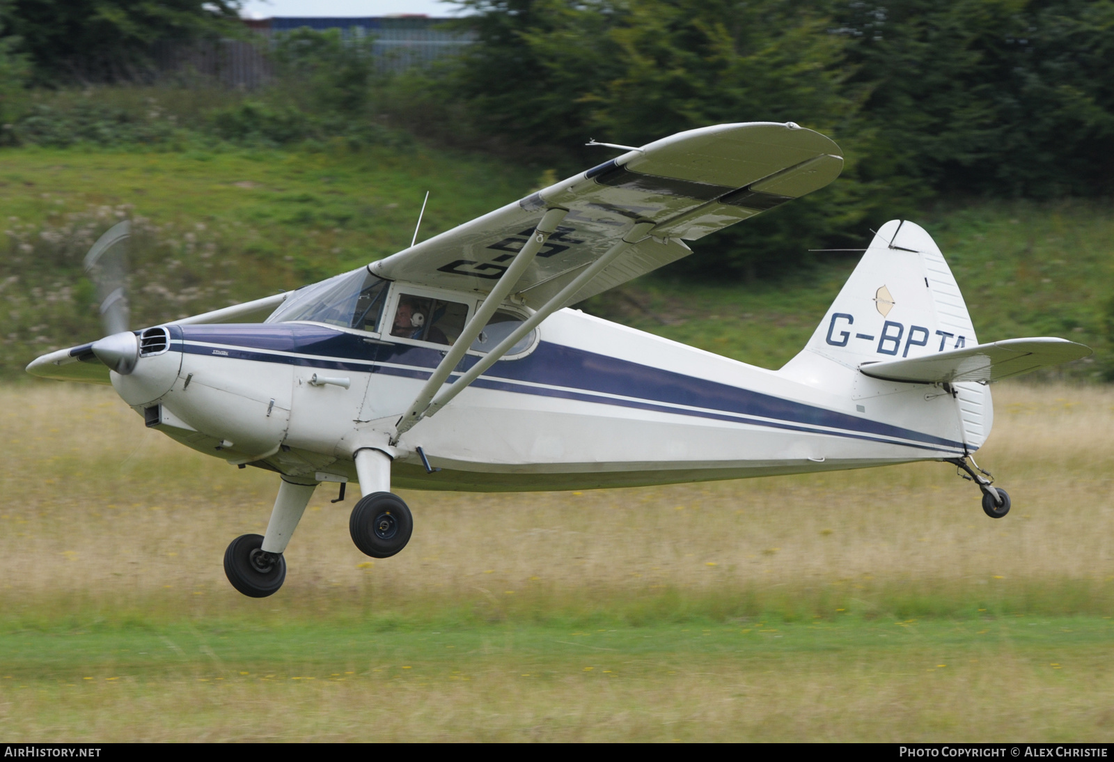 Aircraft Photo of G-BPTA | Stinson 108-2 Voyager | AirHistory.net #227517