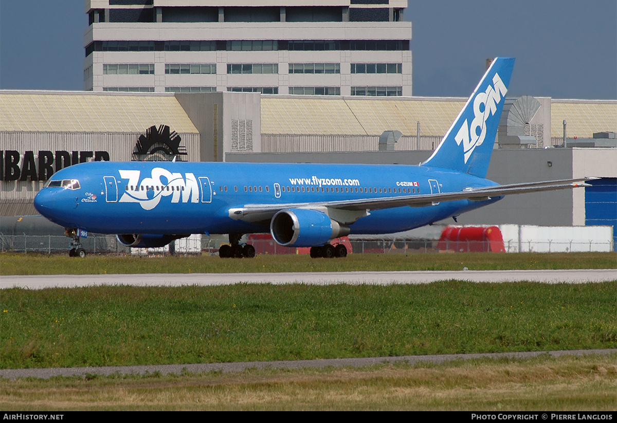 Aircraft Photo of C-GZUM | Boeing 767-328/ER | Zoom Airlines | AirHistory.net #227545