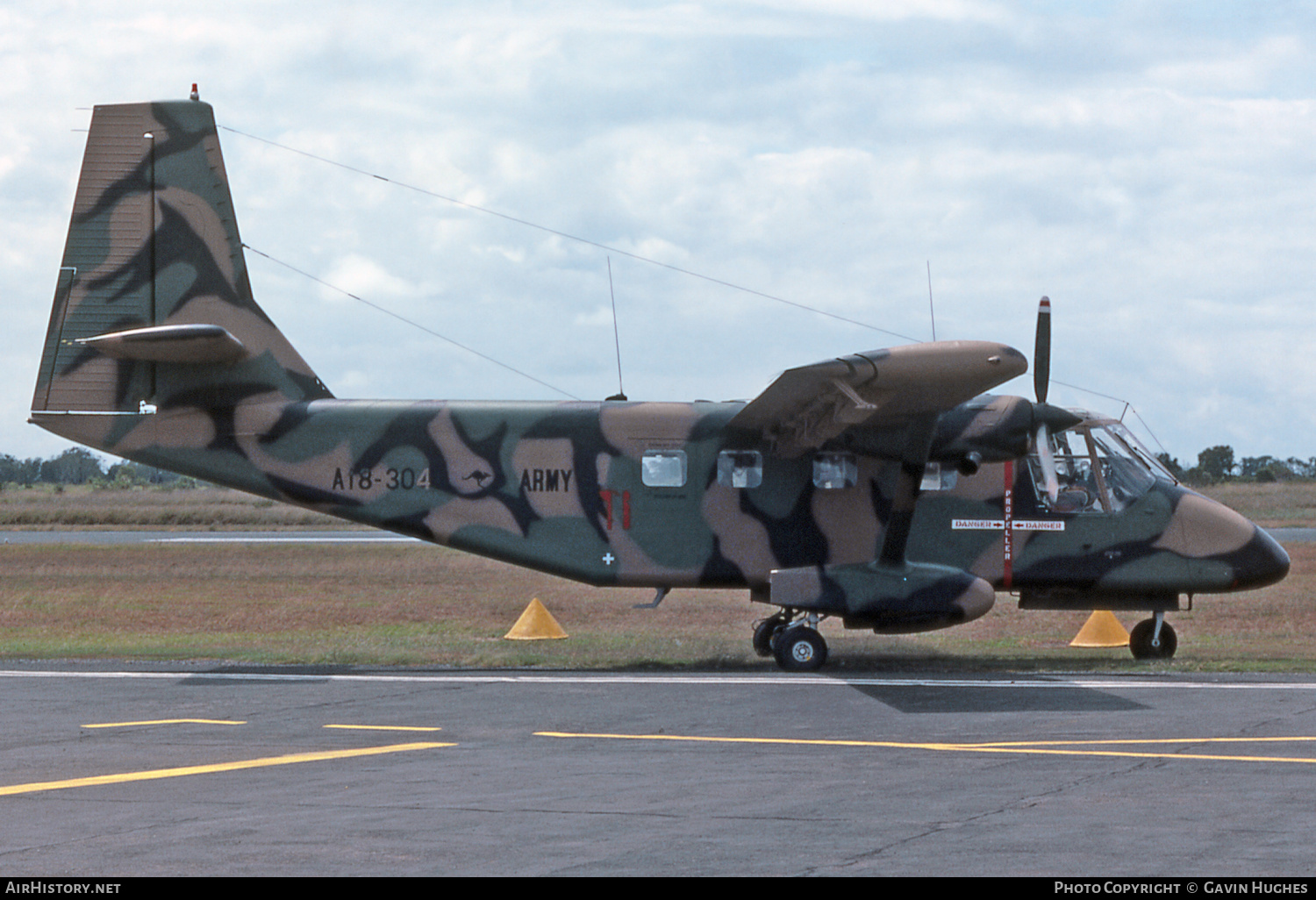 Aircraft Photo of A18-304 | GAF N-22B Nomad | Australia - Army | AirHistory.net #227583