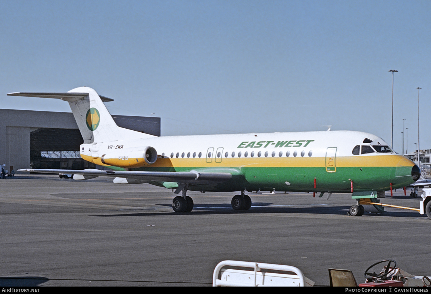 Aircraft Photo of VH-EWA | Fokker F28-4000 Fellowship | East-West Airlines | AirHistory.net #227594