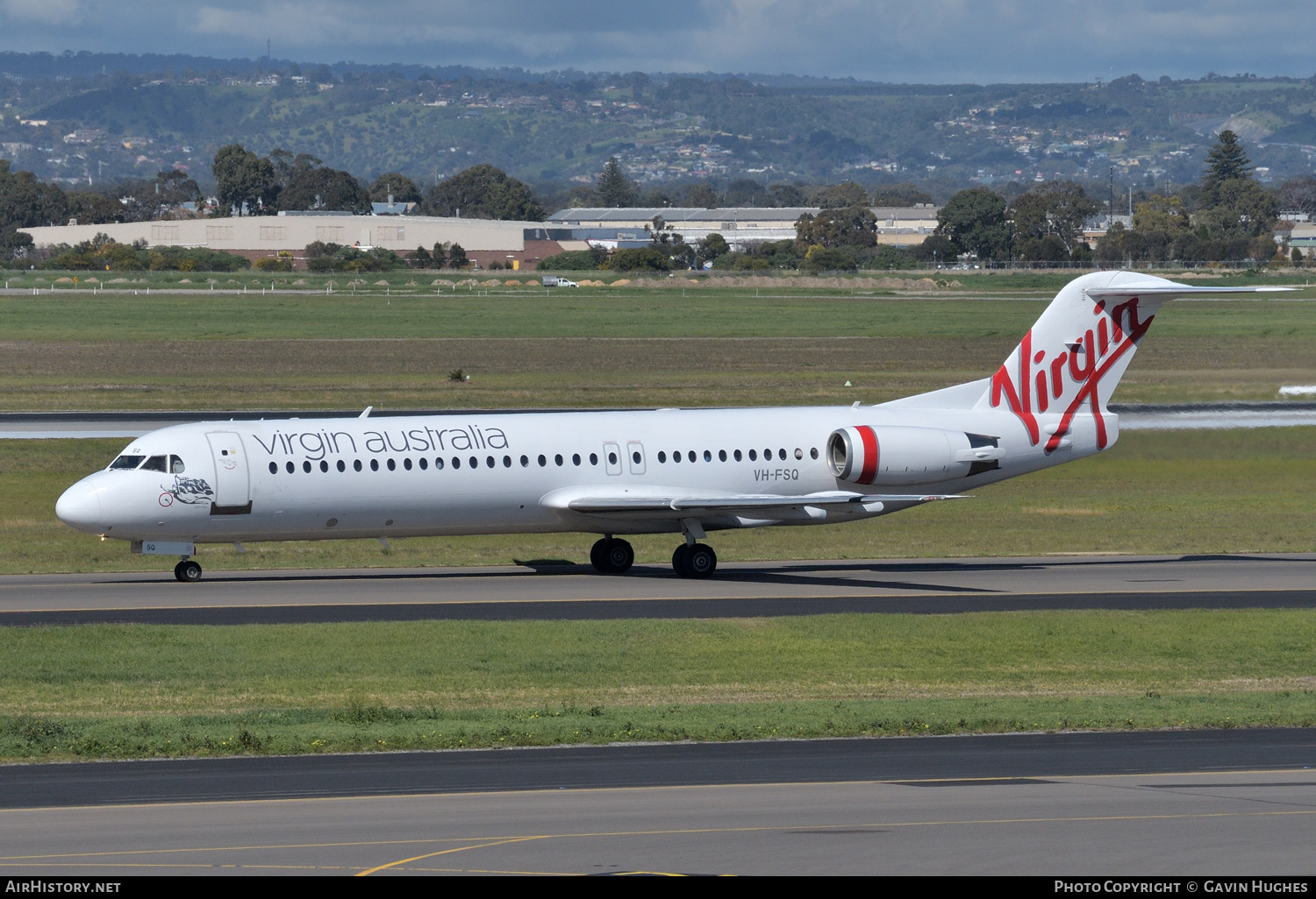 Aircraft Photo of VH-FSQ | Fokker 100 (F28-0100) | Virgin Australia Regional Airlines | AirHistory.net #227595