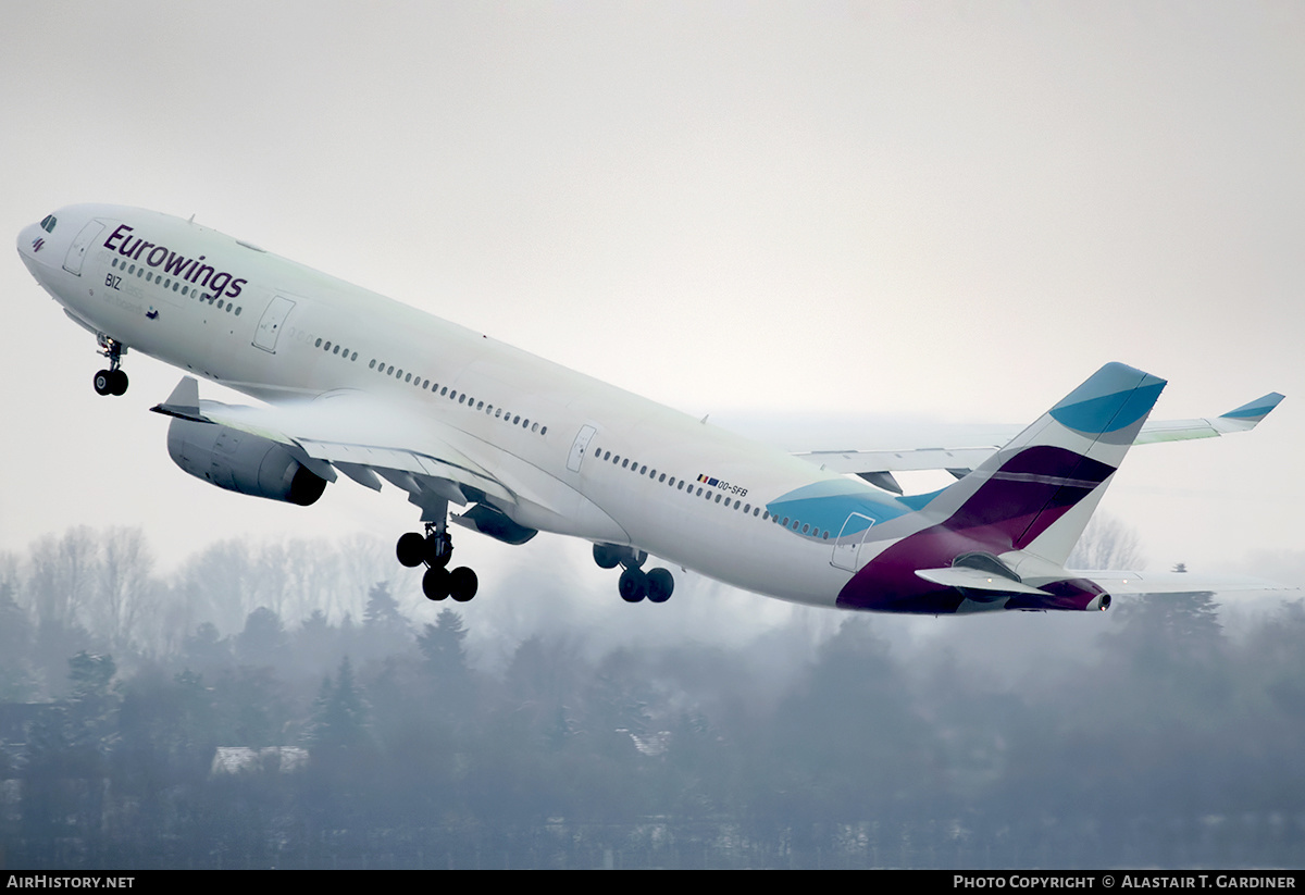 Aircraft Photo of OO-SFB | Airbus A330-342 | Eurowings | AirHistory.net #227612