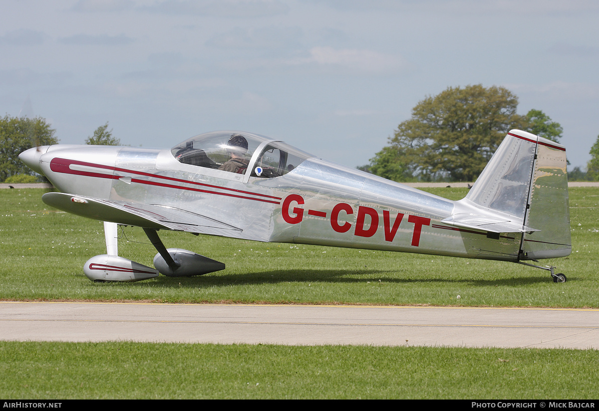 Aircraft Photo of G-CDVT | Van's RV-6 | AirHistory.net #227619