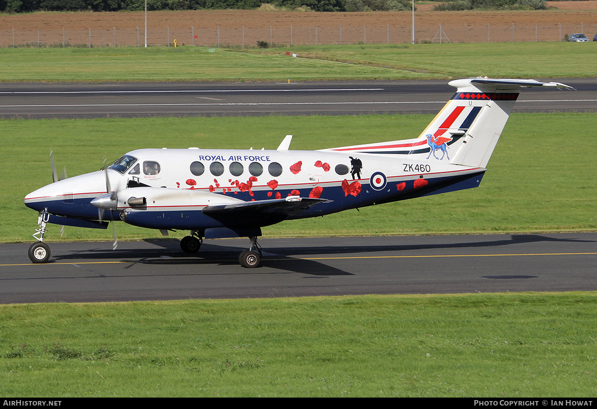 Aircraft Photo of ZK460 | Hawker Beechcraft B200GT King Air | UK - Air Force | AirHistory.net #227659