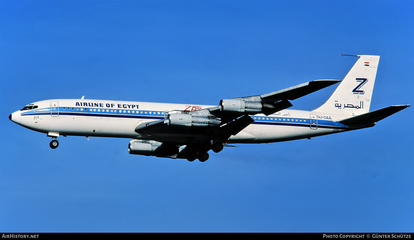 Aircraft Photo of SU-DAA | Boeing 707-328C | ZAS Airline of Egypt | AirHistory.net #227663