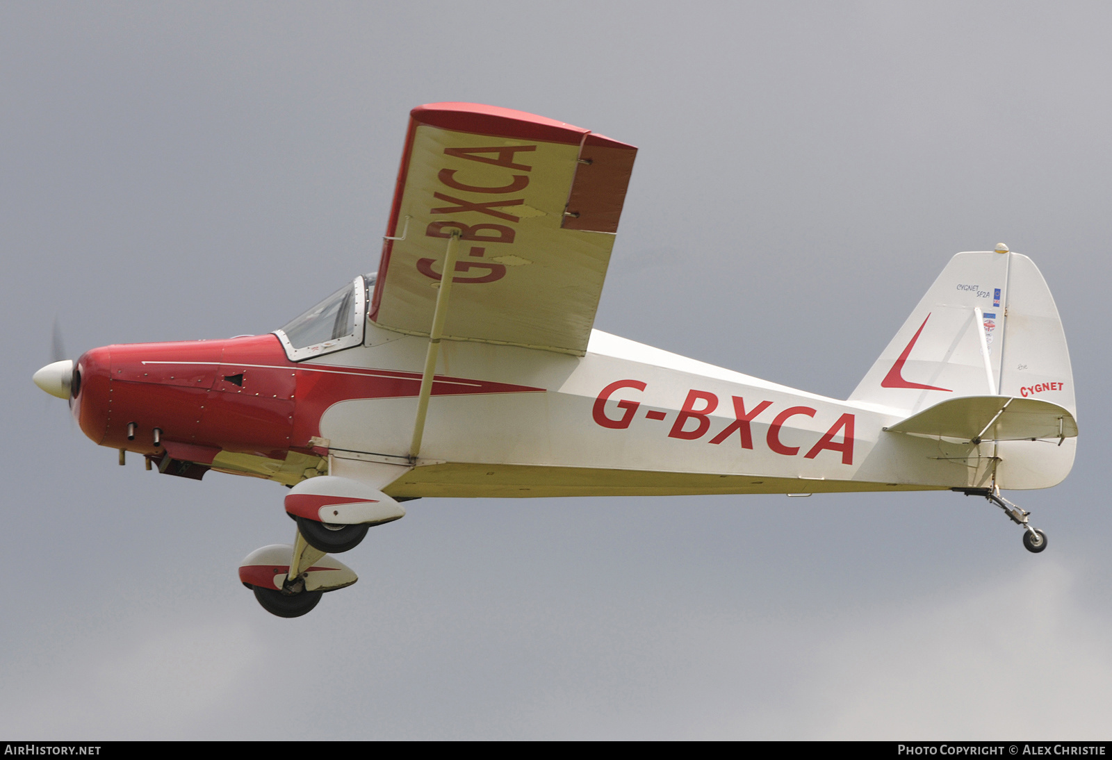 Aircraft Photo of G-BXCA | HAPI Cygnet SF-2A | AirHistory.net #227664