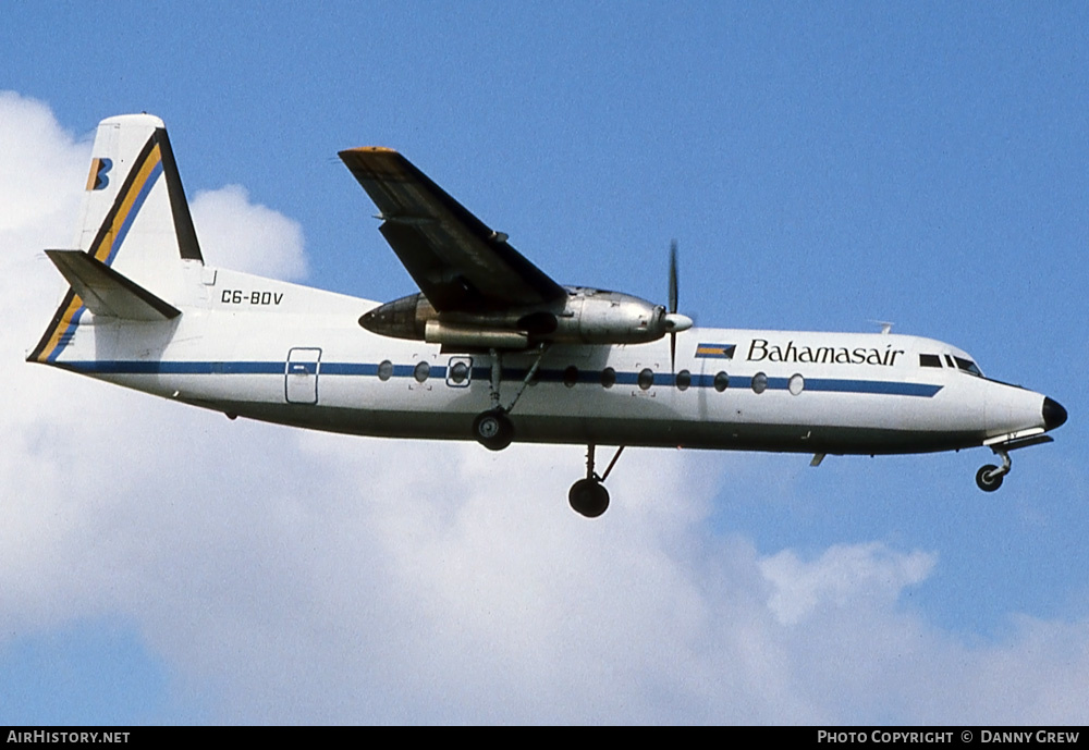 Aircraft Photo of C6-BDV | Fairchild Hiller FH-227E | Bahamasair | AirHistory.net #227665