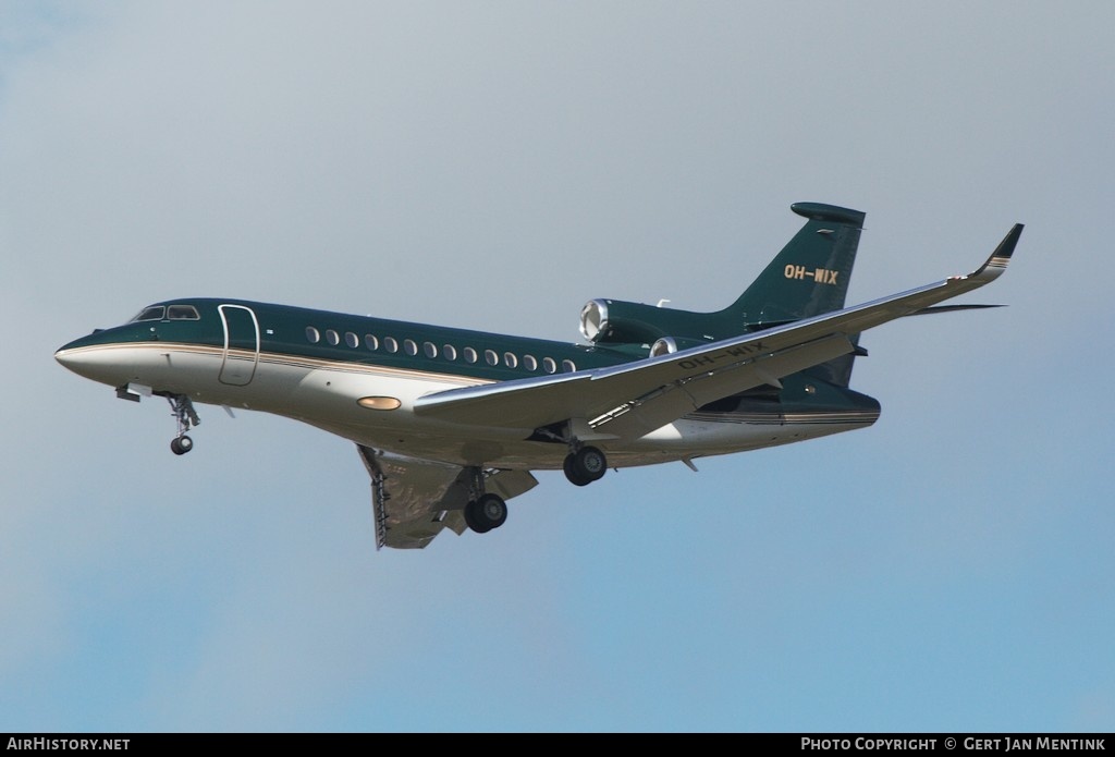 Aircraft Photo of OH-WIX | Dassault Falcon 7X | AirHistory.net #227670