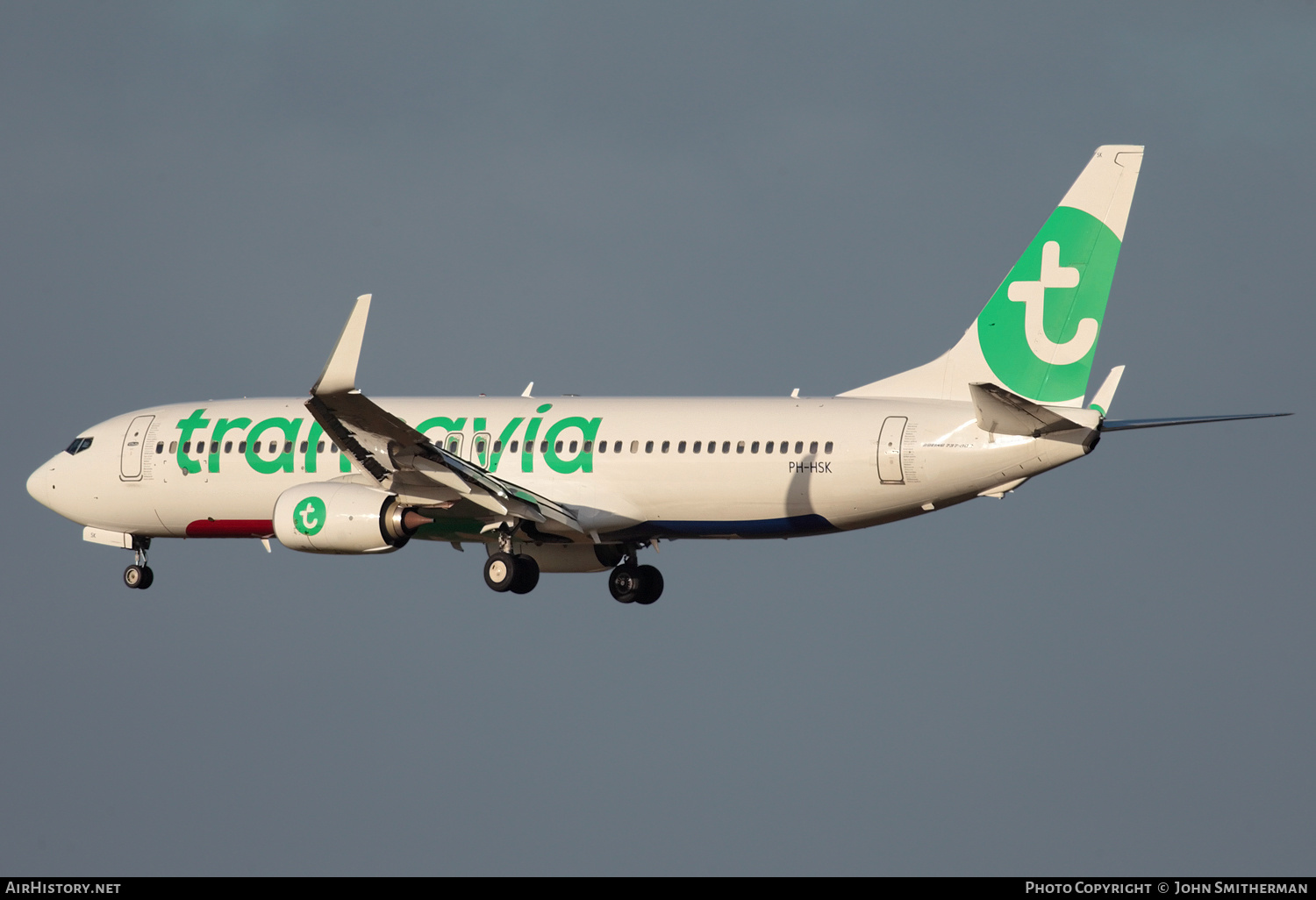 Aircraft Photo of PH-HSK | Boeing 737-8K2 | Transavia | AirHistory.net #227680