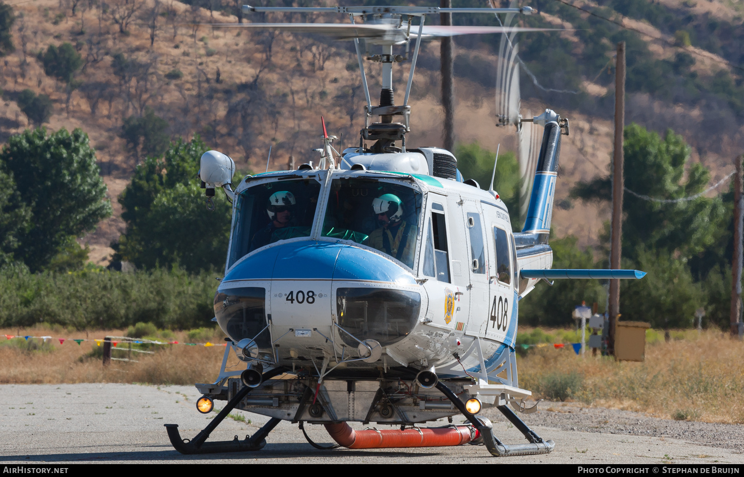 Aircraft Photo of N408KC | Bell UH-1H Iroquois | Kern County Fire Department | AirHistory.net #227683