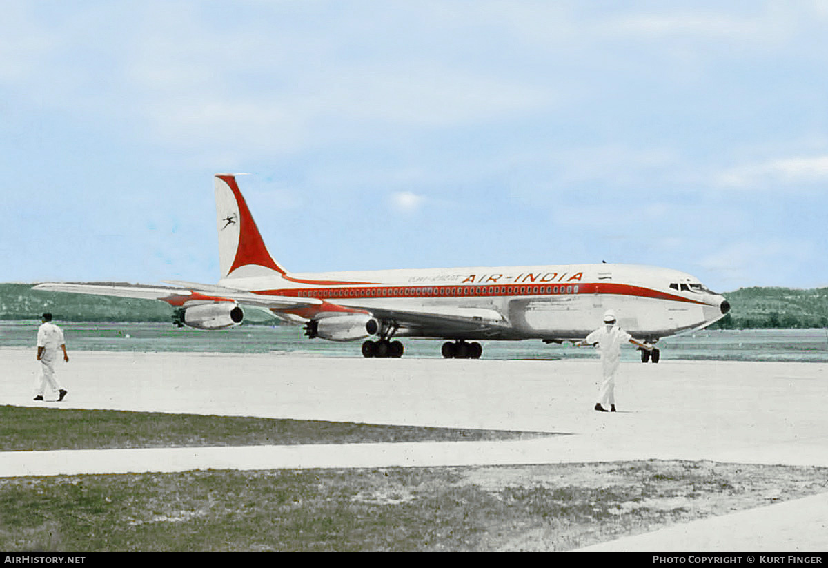 Aircraft Photo of VT-DNZ | Boeing 707-437 | Air India | AirHistory.net #227689
