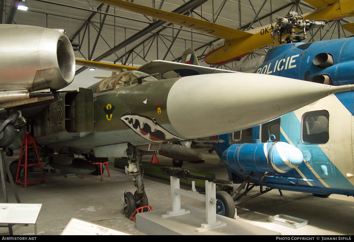 Aircraft Photo of 3922 | Mikoyan-Gurevich MiG-23MF | Czechia - Air Force | AirHistory.net #227692