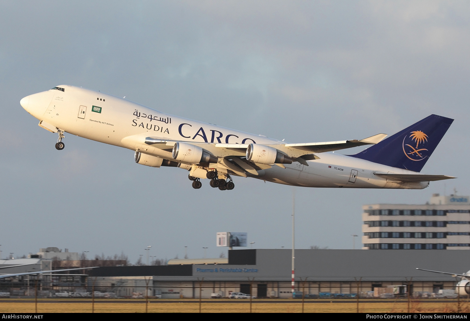 Aircraft Photo of TC-ACM | Boeing 747-428F/ER/SCD | Saudia - Saudi Arabian Airlines Cargo | AirHistory.net #227706