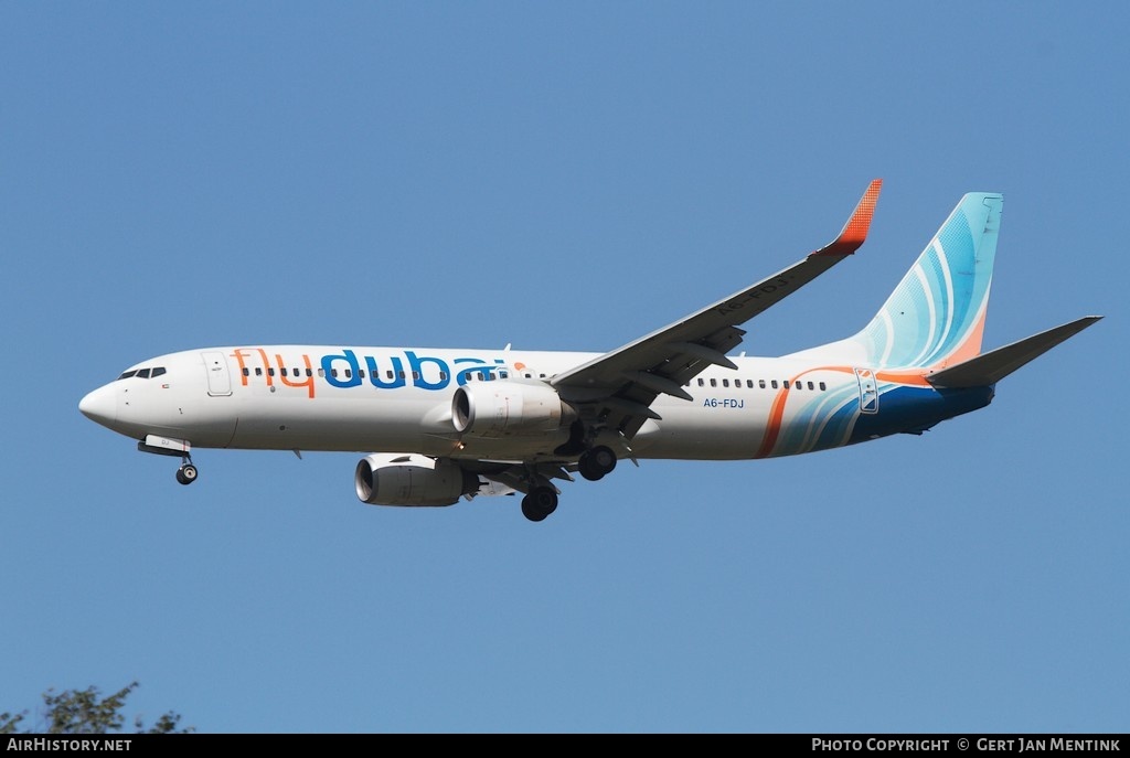 Aircraft Photo of A6-FDJ | Boeing 737-8KN | Flydubai | AirHistory.net #227711