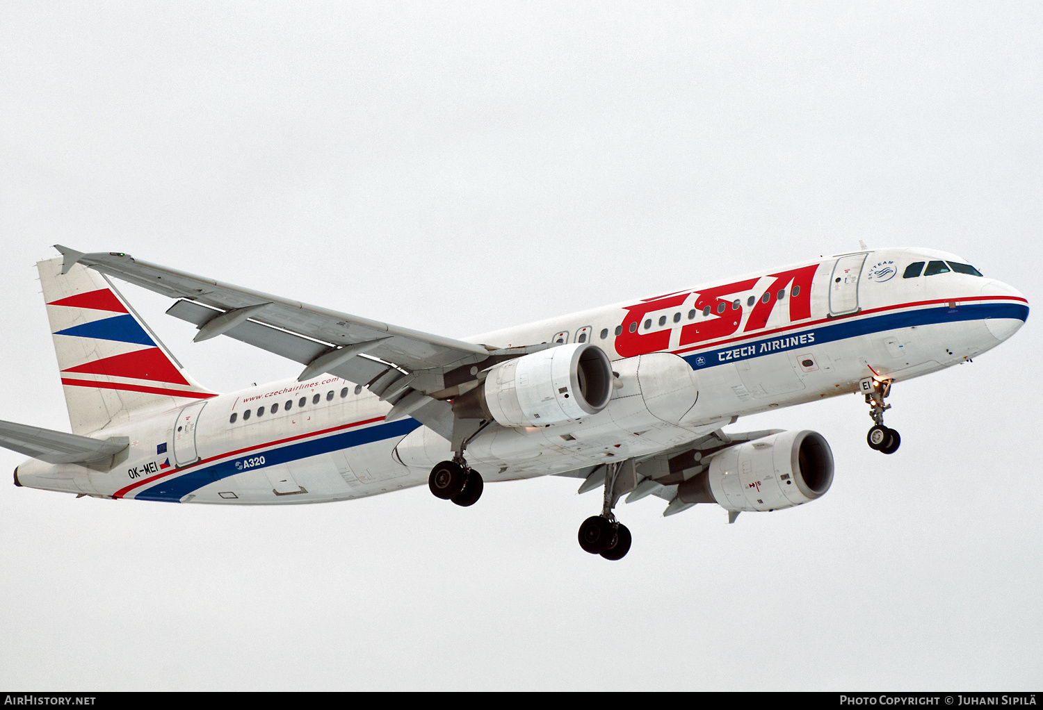 Aircraft Photo of OK-MEI | Airbus A320-214 | ČSA - Czech Airlines | AirHistory.net #227712