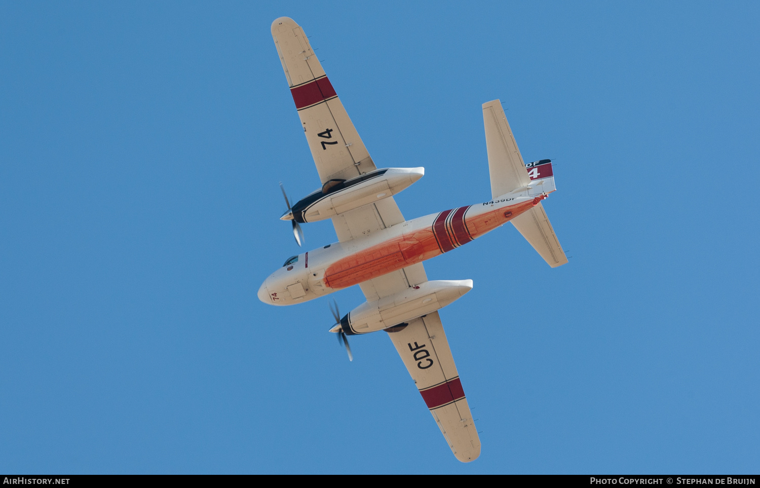 Aircraft Photo of N439DF | Marsh S-2F3AT Turbo Tracker | California Department of Forestry - CDF | AirHistory.net #227715