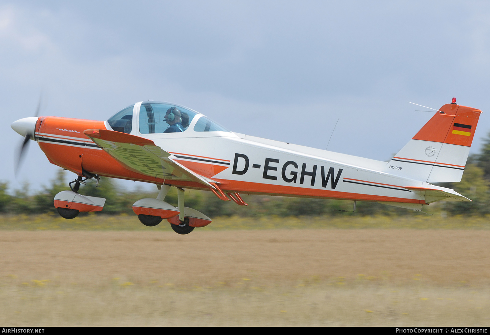 Aircraft Photo of D-EGHW | Bolkow BO-209 Monsun 150FV | AirHistory.net #227721