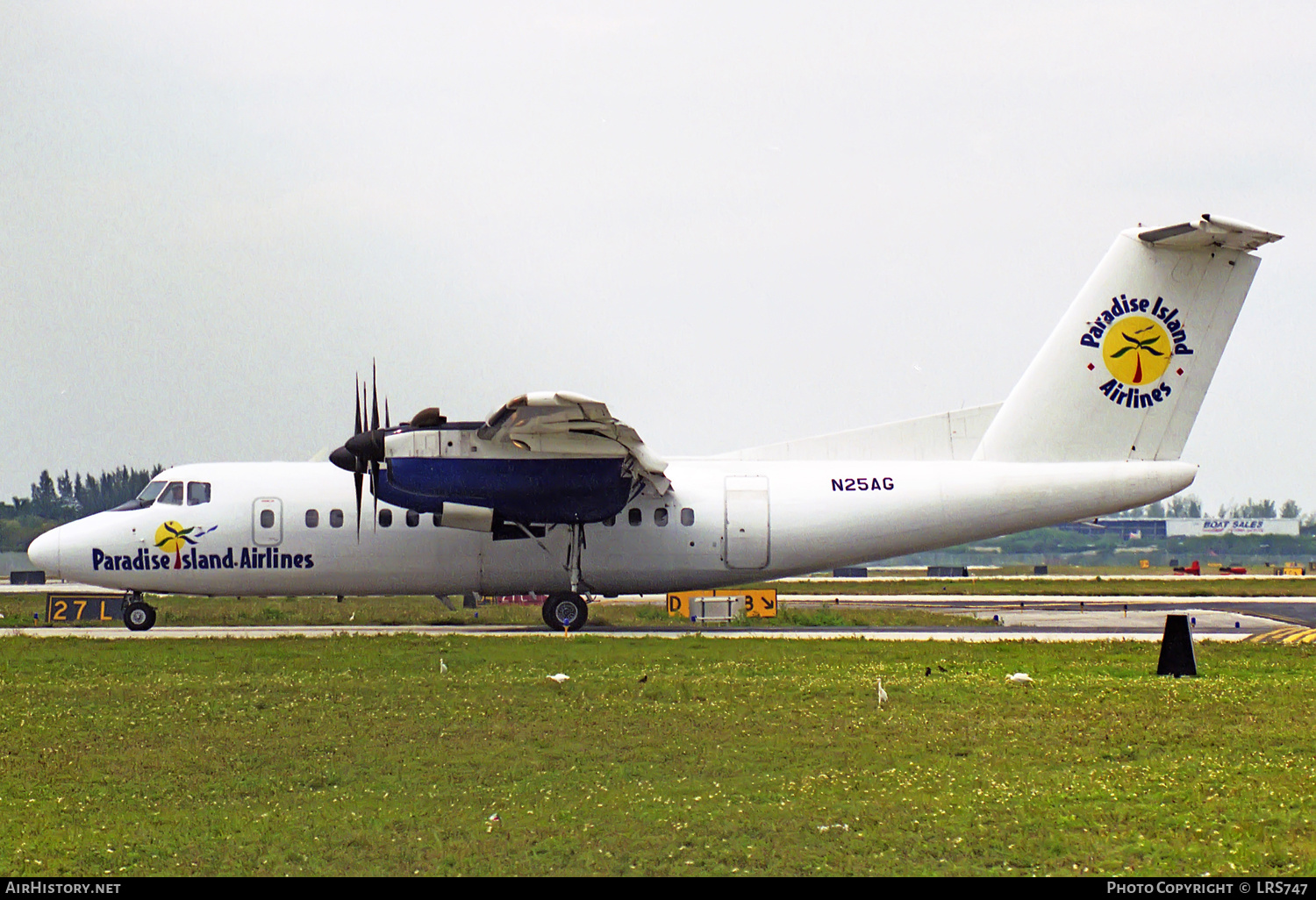 Aircraft Photo of N25AG | De Havilland Canada DHC-7-102 Dash 7 | Paradise Island Airlines | AirHistory.net #227724