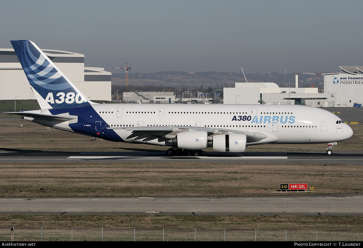 Aircraft Photo of F-WWEA | Airbus A380-861 | Airbus | AirHistory.net #227732