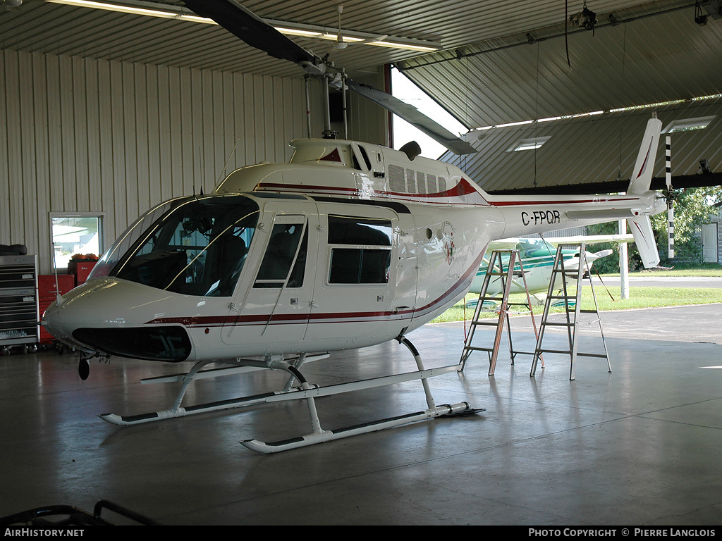 Aircraft Photo of C-FPQR | Bell 206B JetRanger II | AirHistory.net #227760