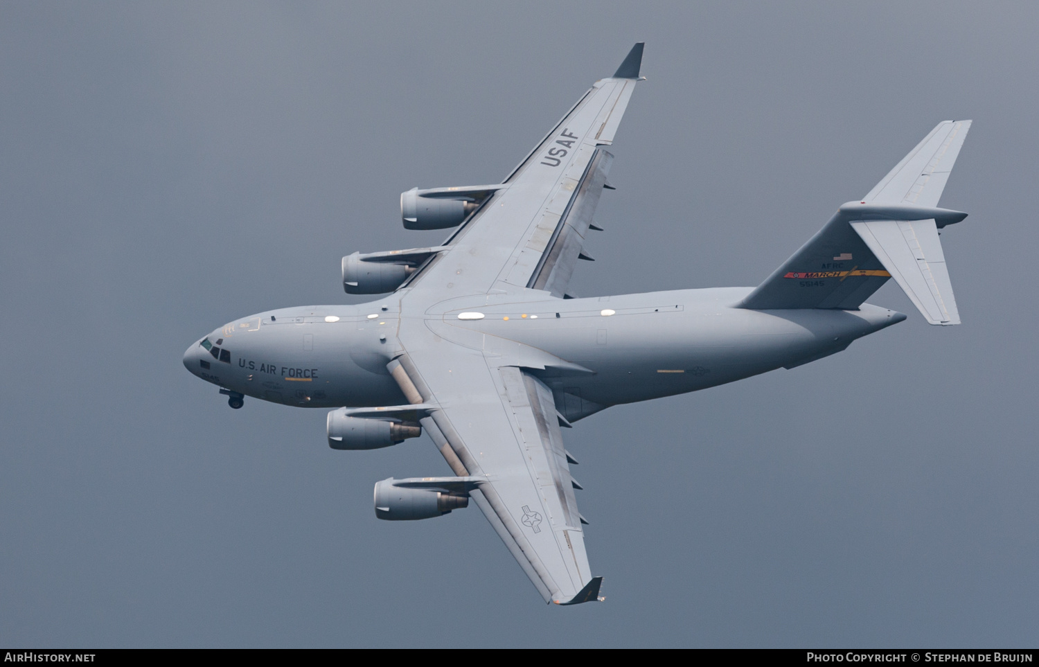 Aircraft Photo of 05-5145 / 55145 | Boeing C-17A Globemaster III | USA - Air Force | AirHistory.net #227763