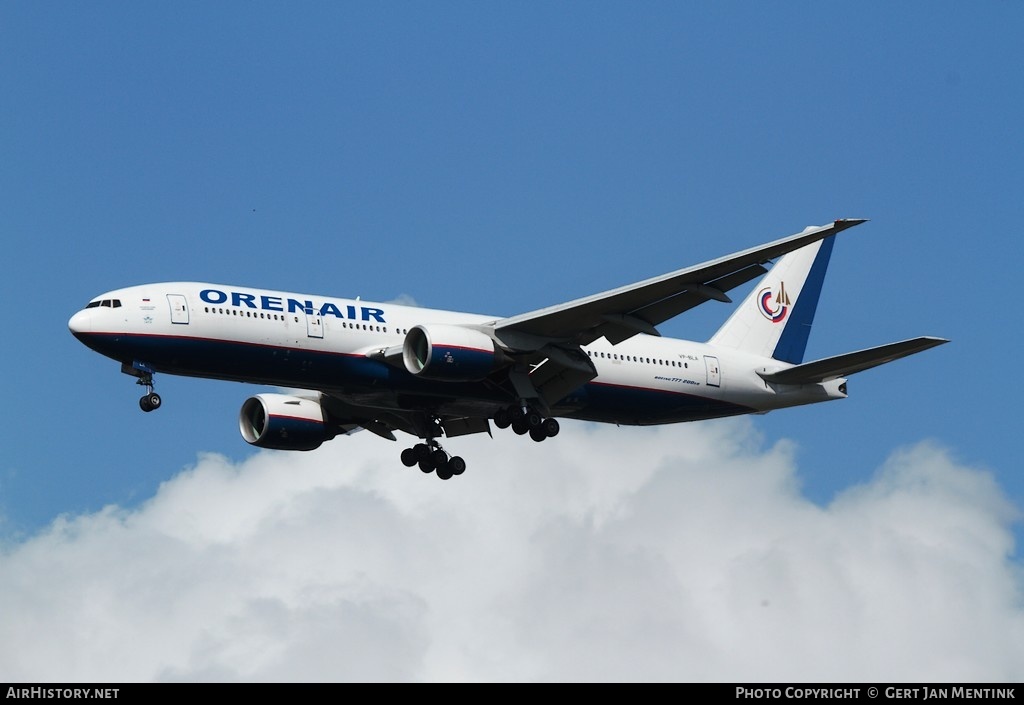 Aircraft Photo of VP-BLA | Boeing 777-2Q8/ER | Orenair | AirHistory.net #227766