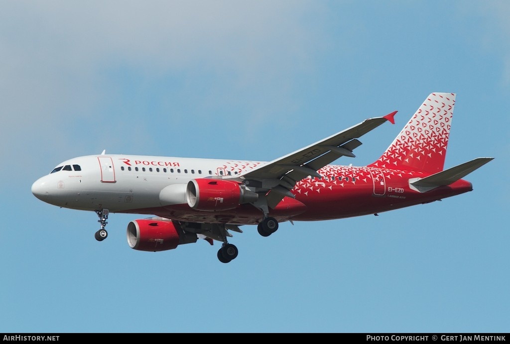 Aircraft Photo of EI-EZD | Airbus A319-112 | Rossiya - Russian Airlines | AirHistory.net #227769