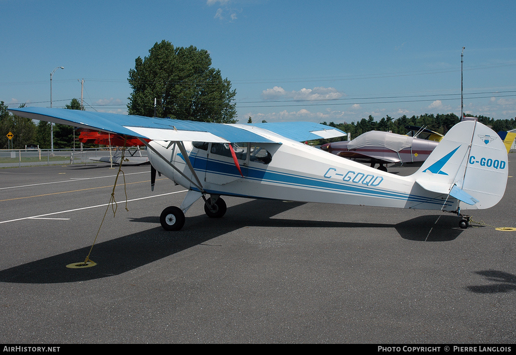Aircraft Photo of C-GOQD | Aeronca 65CAX Super Chief | AirHistory.net #227770