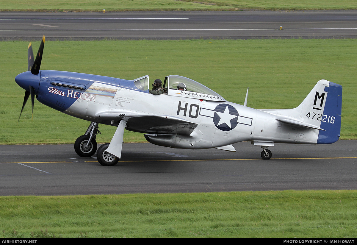 Aircraft Photo of G-BIXL / 472216 | North American P-51D Mustang | USA - Air Force | AirHistory.net #227789