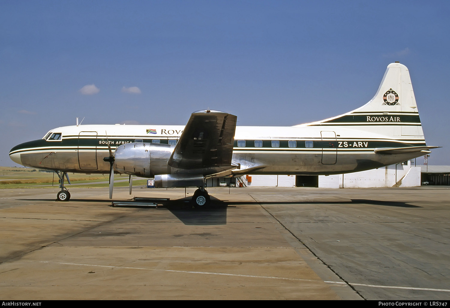 Aircraft Photo of ZS-ARV | Convair C-131D | Rovos Air | AirHistory.net #227790