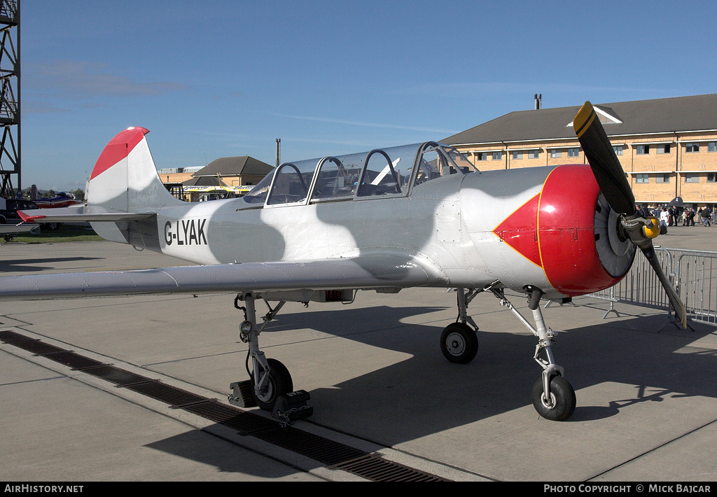 Aircraft Photo of G-LYAK | Yakovlev Yak-52 | AirHistory.net #227798