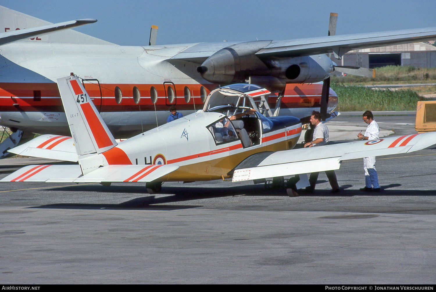 Aircraft Photo of 451 | Wassmer CE-43 Guepard | France - Air Force | AirHistory.net #227803
